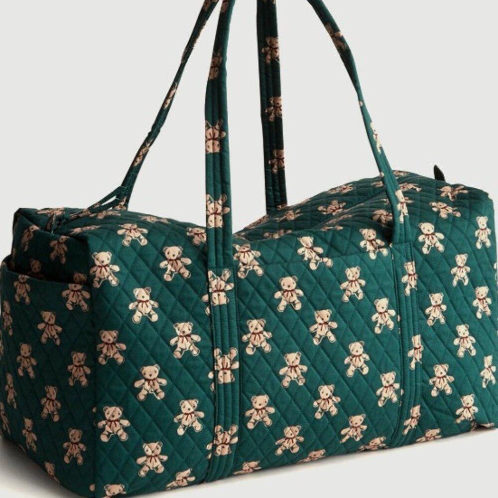 Vera Bradley Bear Mosaic Large Original Duffel Bag